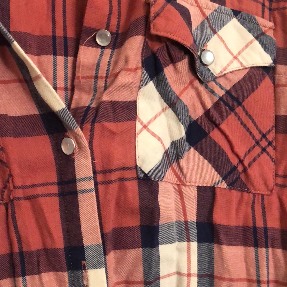 Plaid button down - Picture 2 of 2